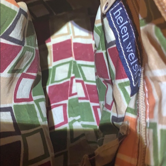 Vintage Helen welsh leather bag EUC look at pics fior details - Picture 15 of 16